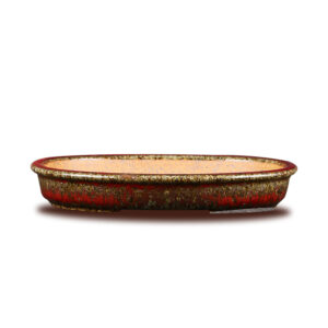 Planter Basin — Glazed Shallow Oval — product view