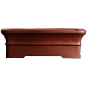 Planter Pot — Red Clay Rectangle — product view